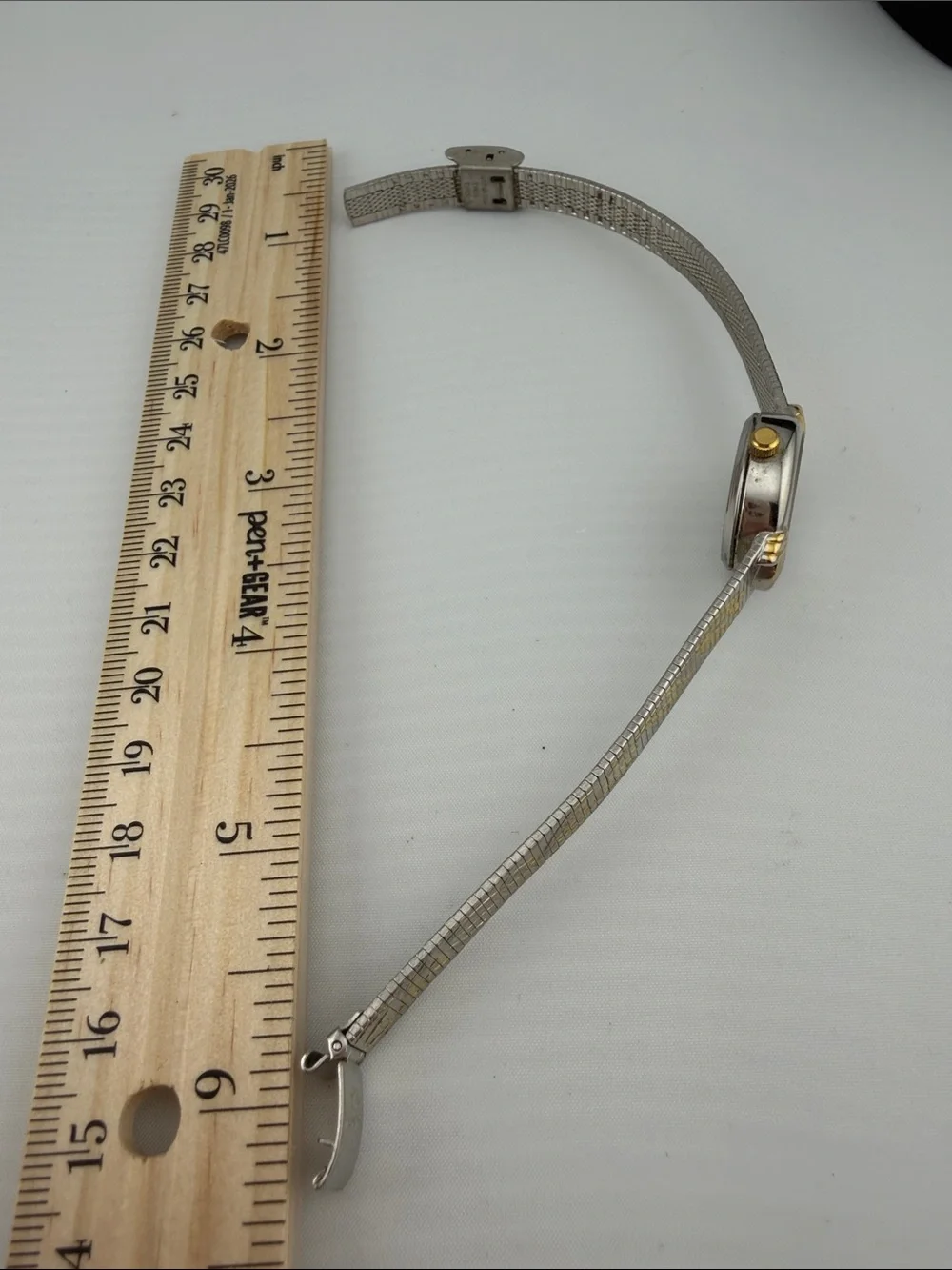 Vintage Sarah Coventry Two-Tone Silver and Gold Women's Bracelet Watch